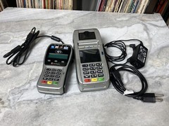 FIRST DATA FD-130 AND RP10 CREDIT CARD TERMINAL PIN PAD BUNDLE -FREE SHIPPING!