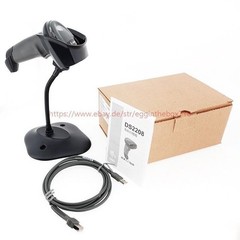 New Zebra DS2208-SR7U2100SGC 1D/2D Handheld Barcode Scanner USB Kit with Stand