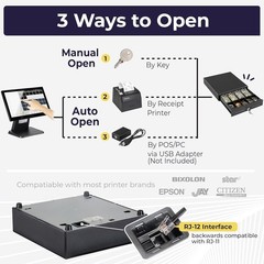 Heavy Duty Metal Cash Register Drawer – Small Business