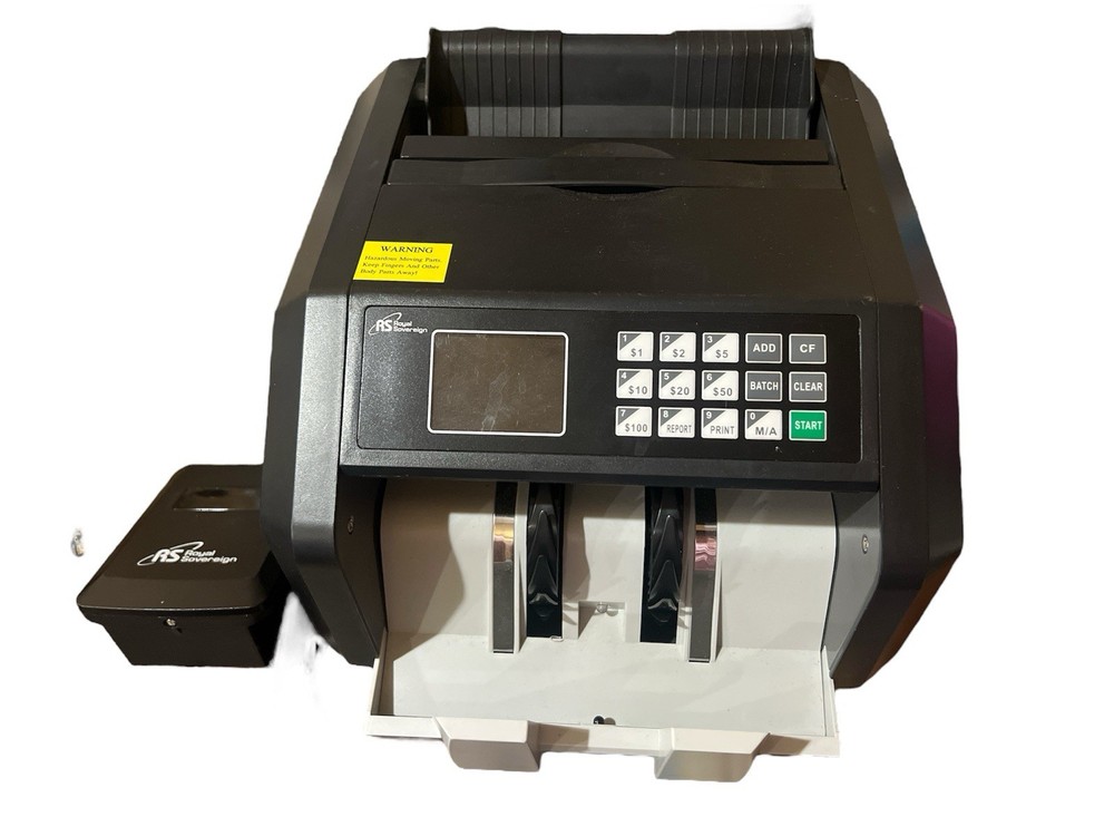 Royal Sovereign RBC-ES250N High Speed Money Counting Machine Tested