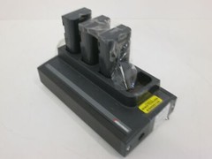Intermec, Janus Z2400, Quad Battery Charger w/ 3 Batteries, Used