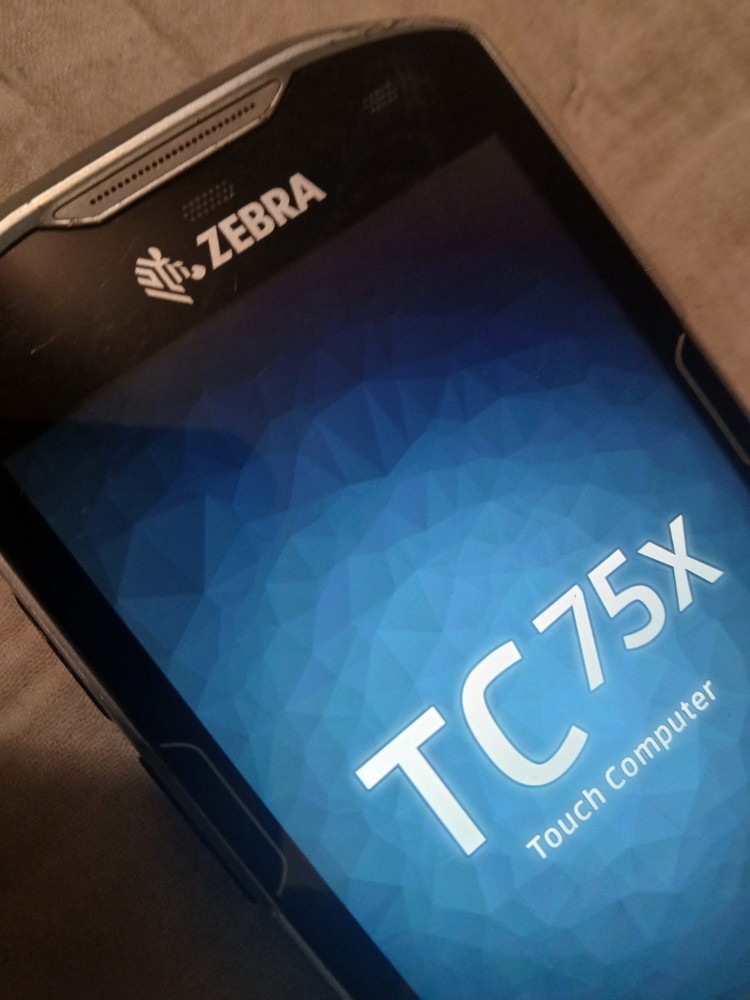 Zebra TC75X Touch Computer Mobile Handheld Terminal Touchscreen Device
