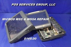 MICROS WS5/WS5A TERMINAL REPAIR SERVICES 169.00 – READ LISTING BEFORE PURCHASE