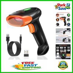 Advanced 360° Wireless Barcode Scanner for Diverse Applications & Fast Scanning