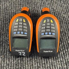 Two Datalogic PowerScan PM9500DK PM9500 910Mhz Wireless Barcode Scanner – As Is