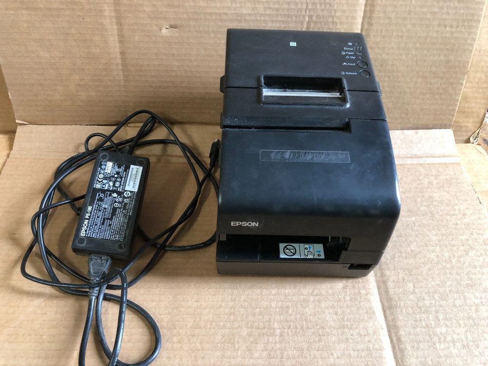Epson OmniLink TM-H6000V Multifunction POS Printer Black W/ Power Cord