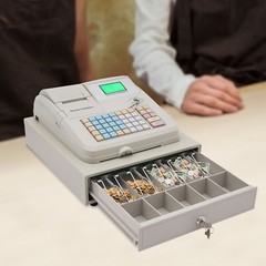 Multi-tax Electronic Cash Register POS 8 Digital LED Display Cash Register NEW