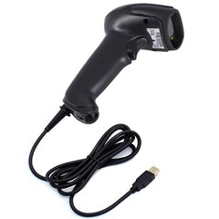 Barcode Scanner Symcode USB Laser Wired Scan Handheld Bar Code Reader Black