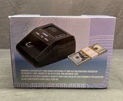 Counterfeit Bill Detector Machine with LCD Display. Tested‼️