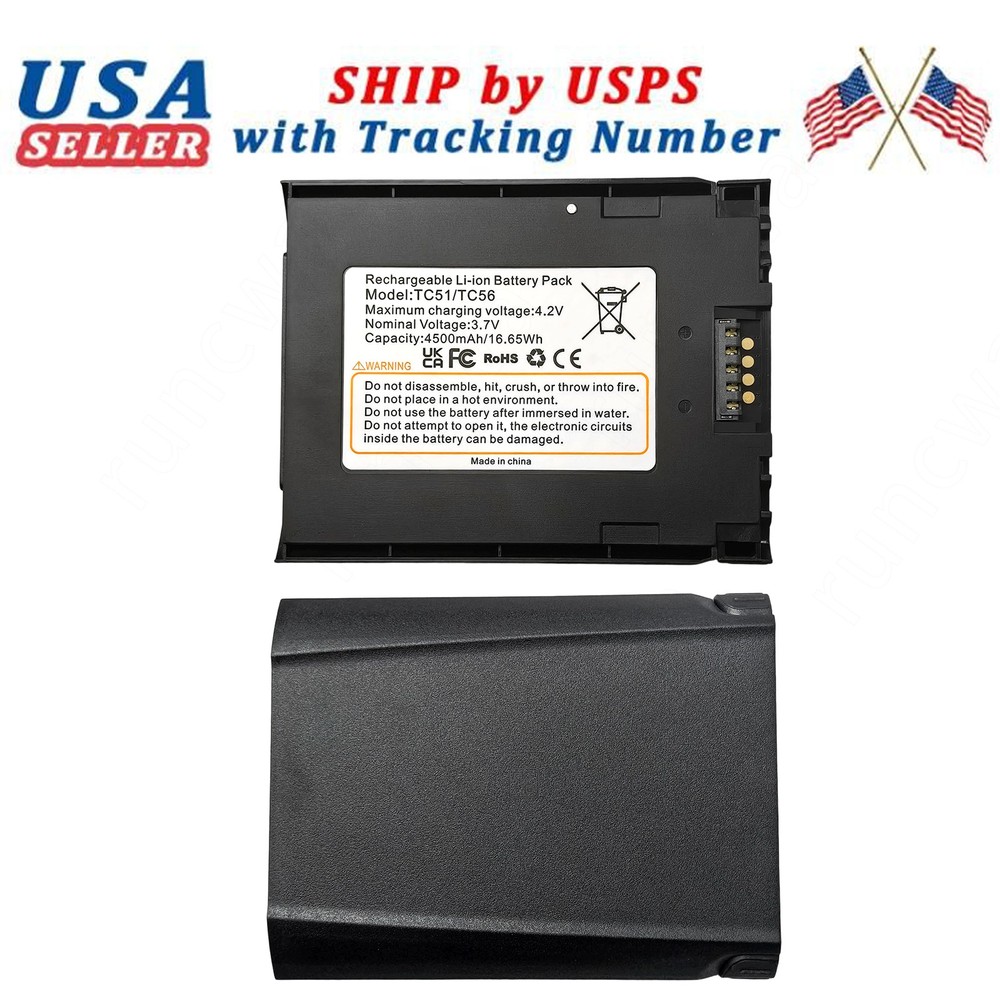 Battery For Zebra TC52X TC520K TC56 TC56DJ TC57 TC57x TC510K-1PAZU2P-A6 new
