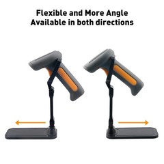 Universal Barcode Scanner Stand Foldable Angle Height Adjustable Holder