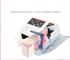 Mini Money Counter Worldwide Currency Cash Banknote Bill Counting Machine