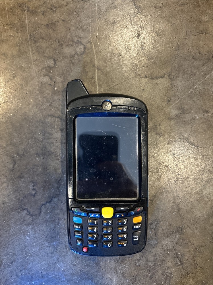 UNTESTED Motorola MC65 MC659B-PD0BAB00100 Barcode Scanner