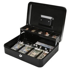 Extra Large Cash Box – Water Resistant with Key Lock for Secure Money Storage