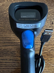 NetumScan NSL3 Wired 1D Barcode Scanner. TESTED!