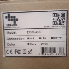 EOM-POS 200 Thermal Receipt Printer & EOM-300 Barcode Scanner COMBO DEAL .. NEW