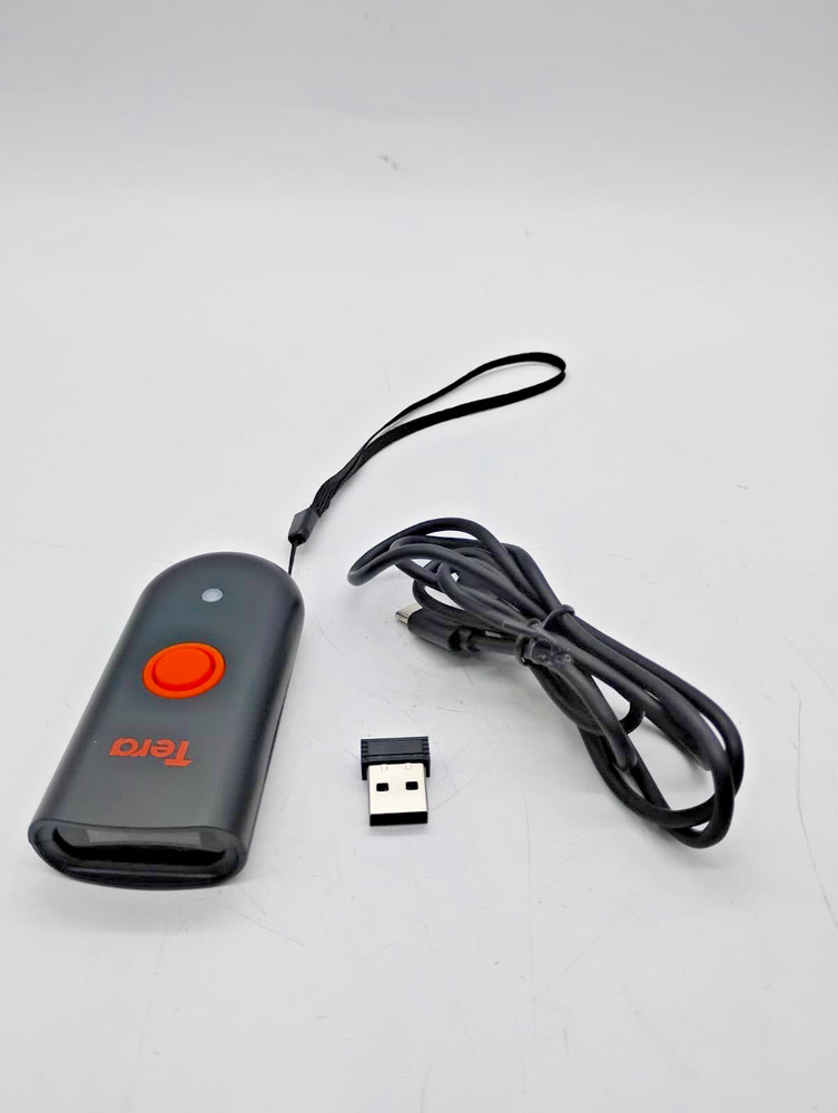 Tera 2D Barcode Scanner Wireless Bluetooth USB Pocket Reader CMOS IP66 Portable