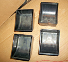 4 Cash Register Cash/Money Drawer Plastic Coin Inserts/Change Bins