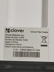Clover Flex C403 POS Wi-Fi Touchscreen Handheld Locked Pre-owned