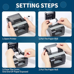 BPA-Free Thermal Receipt Paper 3 1/8&Prime; x 230&prime;, 10 Rolls per Pack