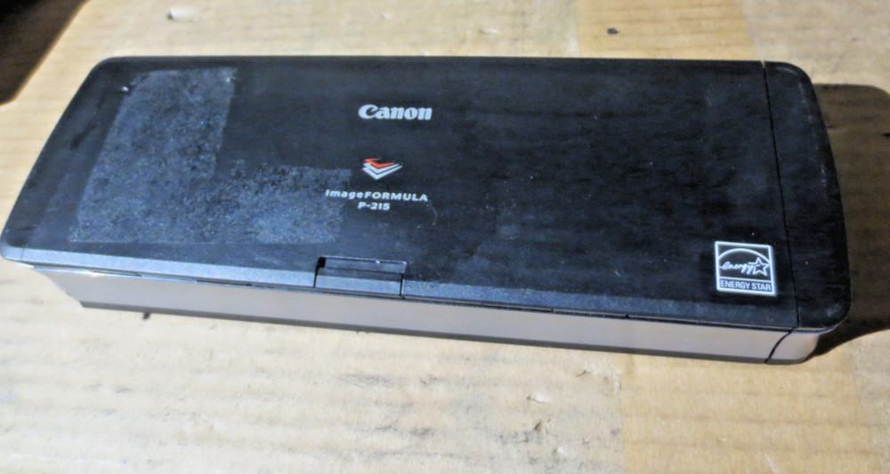Canon ImageFORMULA P-215 Portable Duplex Document Scanner USB M111131
