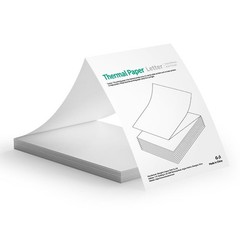 Thermal Printer Paper 8.5×11 Inch, 100 Sheets US Letter Size Foldable Paper, …