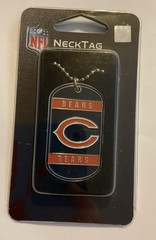 Chicago Bears NFL Dog Tag – Official Team Logo Necklace Neck tag