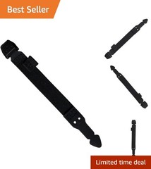 Modern Hand Strap Replacement for Zebra TC Series – Hook & Loop Black Silicone