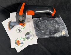 Tera Barcode Scanner Wireless 1D Laser Cordless Barcode Reader 5100 Orange (G4E)