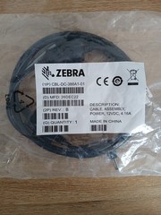 Zebra CBL-DC-388A1-01 Power Cable 12VDC 4.16A – NEW
