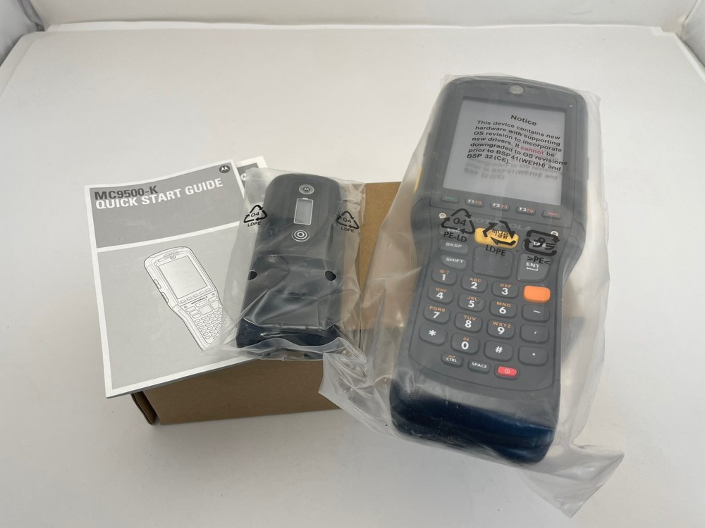 Motorola MC9500 Barcode Scanner BT WiFi GSM WM6.5 1D/2D MC9596-KDAEAD00100 New