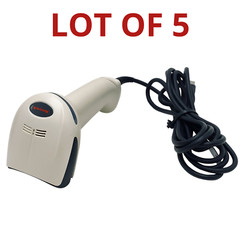 LOT OF 5 Honeywell Xenon 1900 Area-Imaging Barcode Scanner 1900HHD-0 w/USB Cable