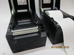 LOT-2 Citizen CT-S2000 POS Receipt Printer AC100-240V SMALL CRACK ON 1 | T5-B12