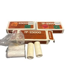 Texas Instruments TP-25000 Thermal Paper Lot of 3 Boxes (14 Rolls) Vintage NOS