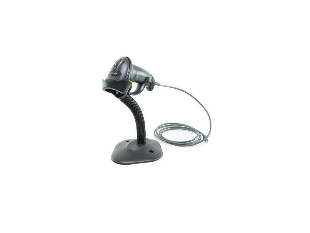 Symbol LS2208 Digital Handheld Barcode Scanner with Stand and USB Cable, Black