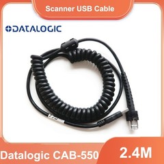 CAB-550 2.4m Type A USB Cable For Datalogic PowerScan PD9330 /PD9501 Series