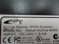 POS TERMINAL RETAIL PC DIGIPOS DUAL E2160 CPU 2GB 160GB ACTIVE 8000 PR COMPUTER