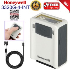 Honeywell Vuquest 3320G-4-INT 2D Barcode Reader Bar Code Scanner w/ USB Cable