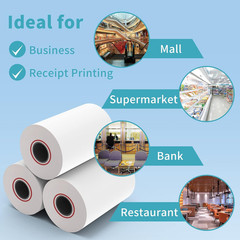 3-1/8&Prime; Thermal Paper Rolls – 10 Rolls X 230Ft, Compatible with Star Micronics, E