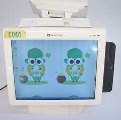 UP-Solution UP-7000 POS Touch Screen Computer Integrated Card Reader w/o Adapter