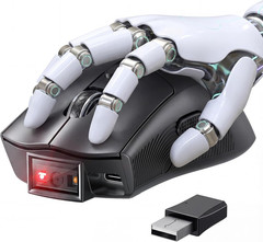 Wireless Mouse Barcode Scanner: 2-In-1 Bluetooth QR Code Scanner & Mouse Combo w