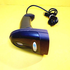 NETUM NT-1698W 2.4G WIRELESS USB HANDHELD LASER BARCODE SCANNER BLACK LASER 1D