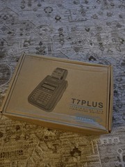 HYPERCOM T7Plus Credit Card Reader Terminal with Power Supply 010218-014 ZH