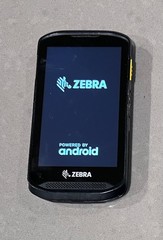 As-is Zebra TC25AJ-10C102US Barcode scanner / Mobile Barcode Computer