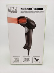 Adesso NUSCAN2600U Handheld 2D Barcode Scanner – USB – TESTED WORKS GREAT