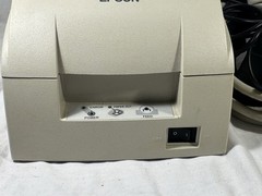 Epson TM-U220PD POS Dot Matrix Receipt Printer Grey Parallel – Partially Tested￼