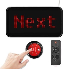 Wireless Queue Call System Call Next Customers for Restaurant Bank Doctor Room