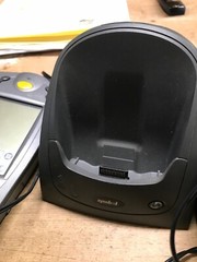 Symbol SPT1800-TRG80400 Barcode Scanner With Charger And Power Supply