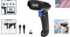 High-Resolution Bluetooth Barcode Scanner with 2600mAh Battery – NT-1228BC