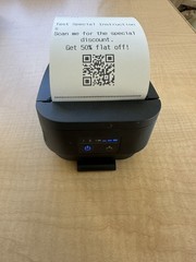 Epson Mobilink TM-P80II Plus Wireless Mobile Receipt Printer Wi-Fi Auto-Cutter